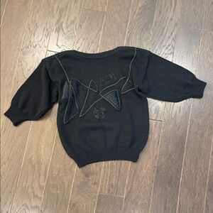 Wye Oaks Black Knit Sweater